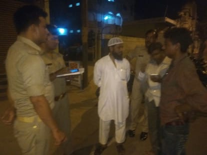 insurance agent agent shot by attackers in vrindavan