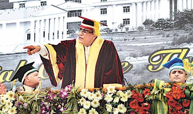 sp leader azajm kha told in convocation