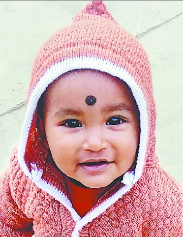 one and a half year old baby died due to drowning in pond