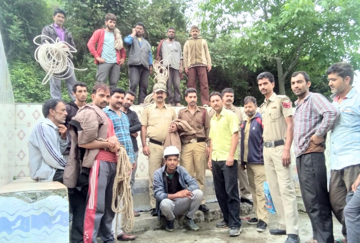Changez rescued after 15 hours chamba himachal praesh
