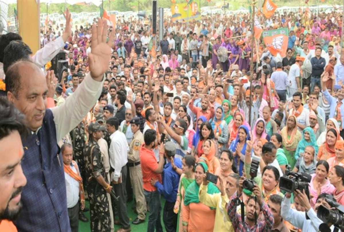 cm jairam thakur announcements during jaswan pragpur kangra tour