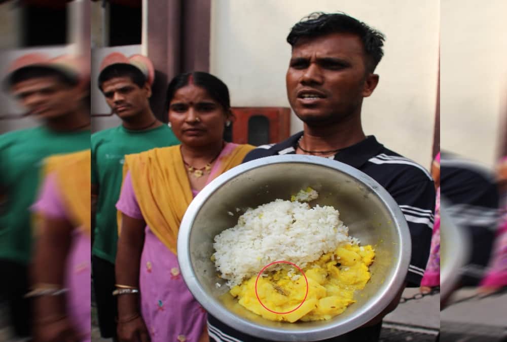 Worms found patient eating food in doon hospital canteen