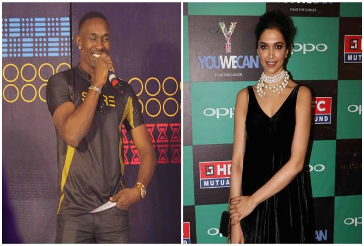 Dwayne Bravo reveals his love for Deepika Padukone his dream is to meet or chat with her
