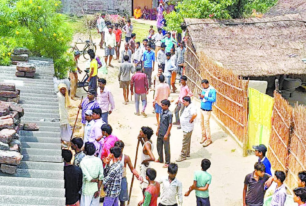 terror of leopard in bahraich.