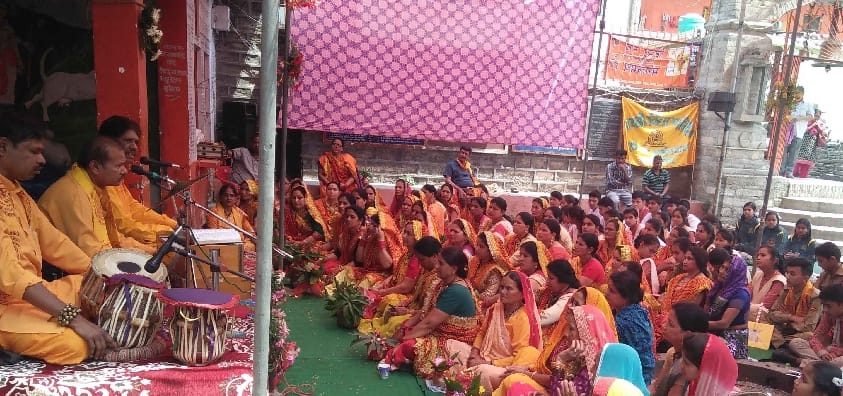 gayatri mahayagya begins with bhavya kalash yatra