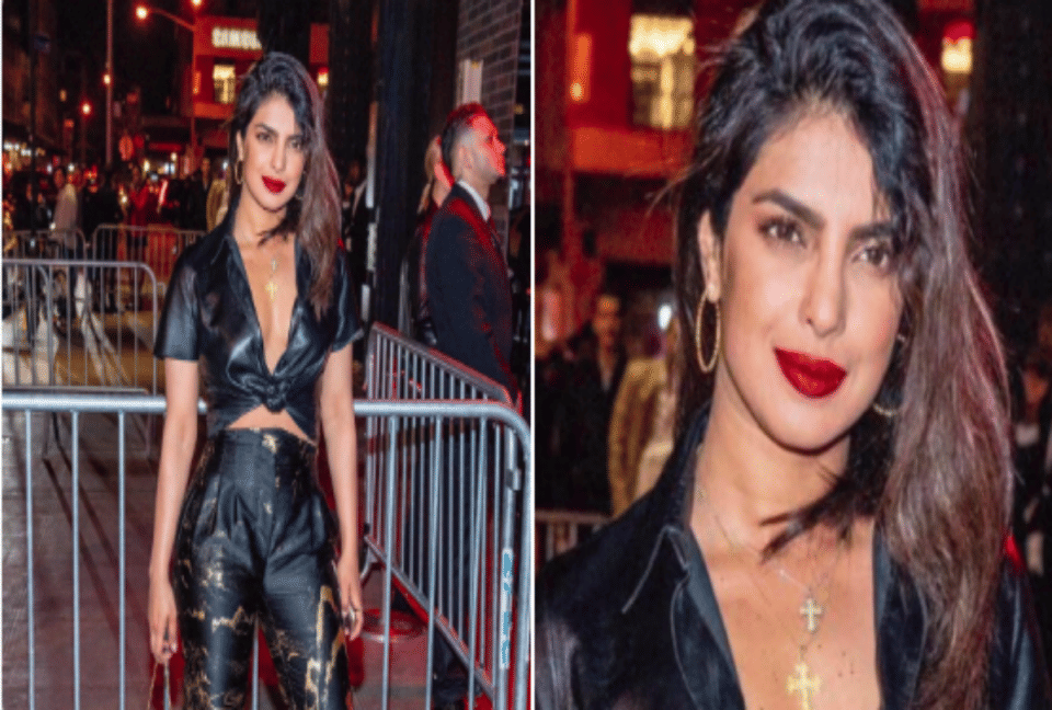 Priyanka Chopra wears cross around her neck journalist asked have converted to Christianity
