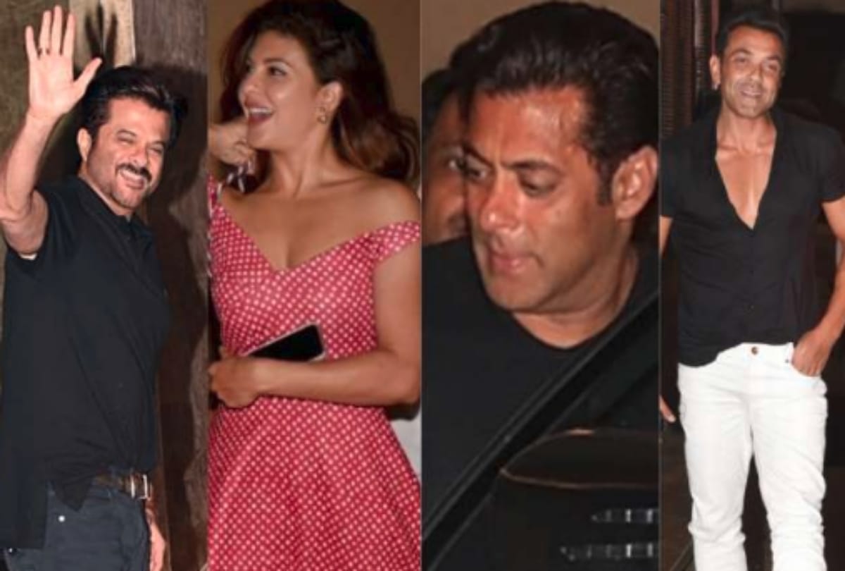 Salman Khan to Bobby celeb spotted outside Ramesh Taurani house for Race 3 trailer launch party 