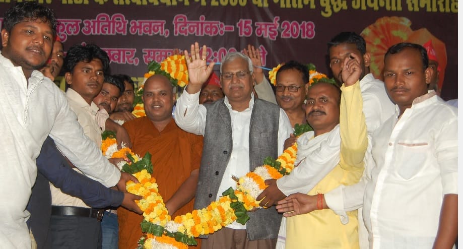 बुद्ध को भूलती जा रही सरकार : बाबू सिंह कुशवाहा