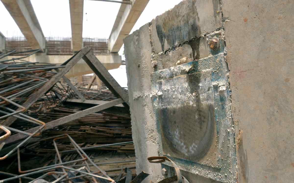Route diversion due to works start again after varanasi bridge collapse