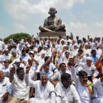 Yeddyurappa sworn as chief minister of karnatka and rahul gandhi call it mockery of Constitution