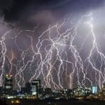 Thunderstorm and Monsoon in north east india 