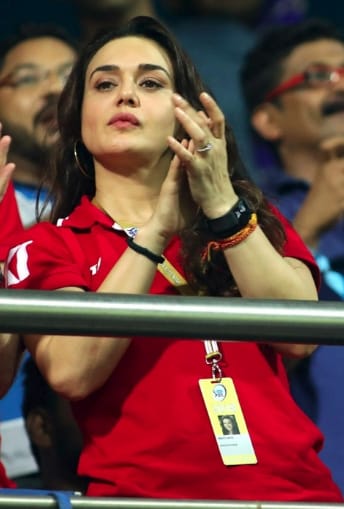 preity zinta mood swing in ipl 2018 kxip
