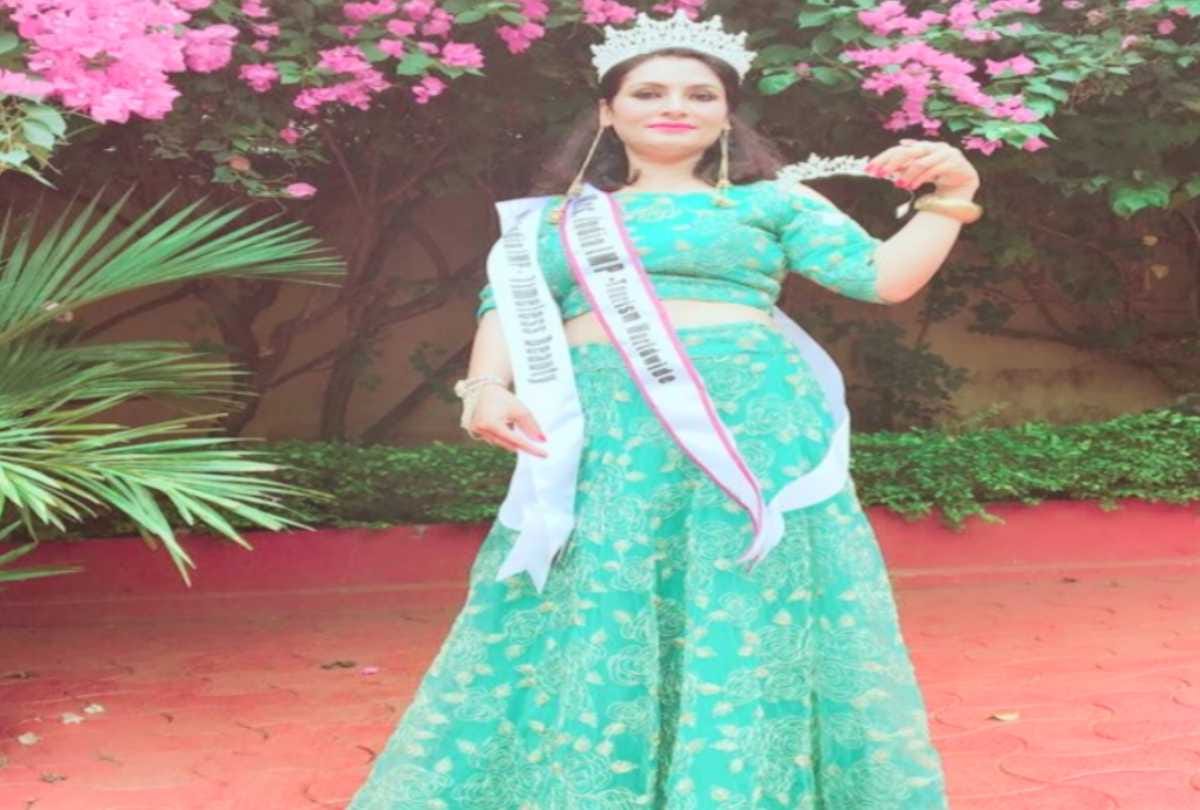 shalu thakur of himachal won Mrs india timeless title