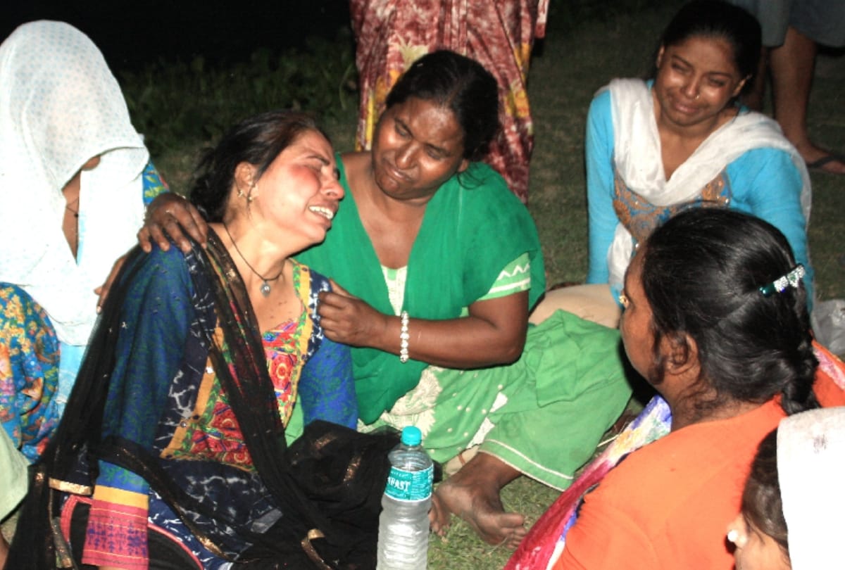 family who went to bury their dead girl lost their two boys also after drowning in hindon river up