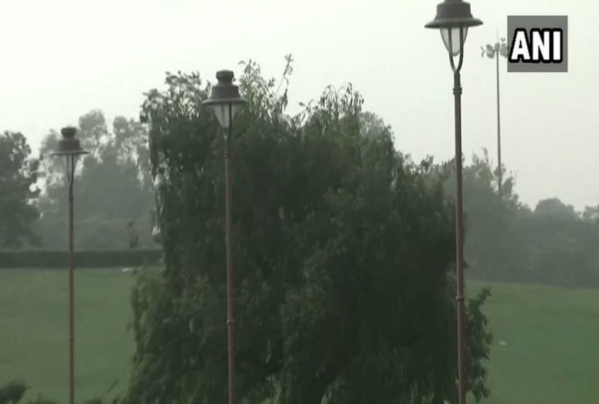 delhi ncr weather change after dust storm hits delhi ncr