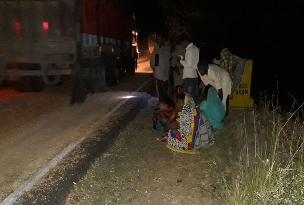 one died in a bus accident in bahraich.