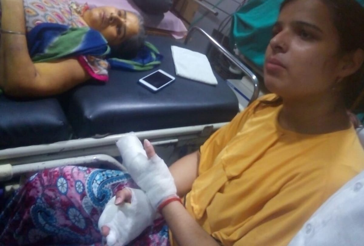fire in globe hospital, girls injured