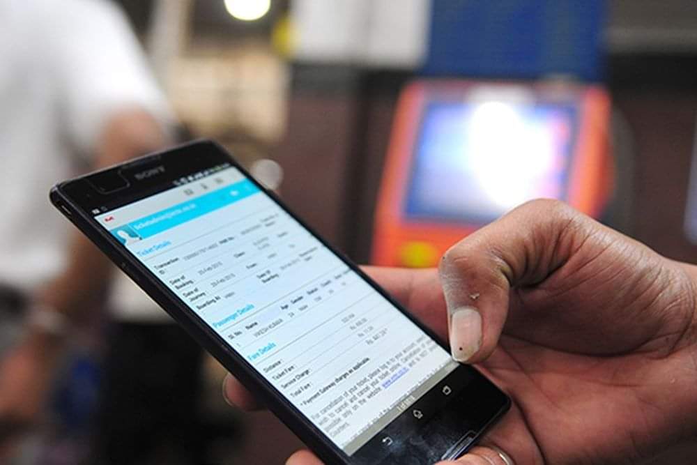 Indian Railways allows you to board a train with a platform ticket