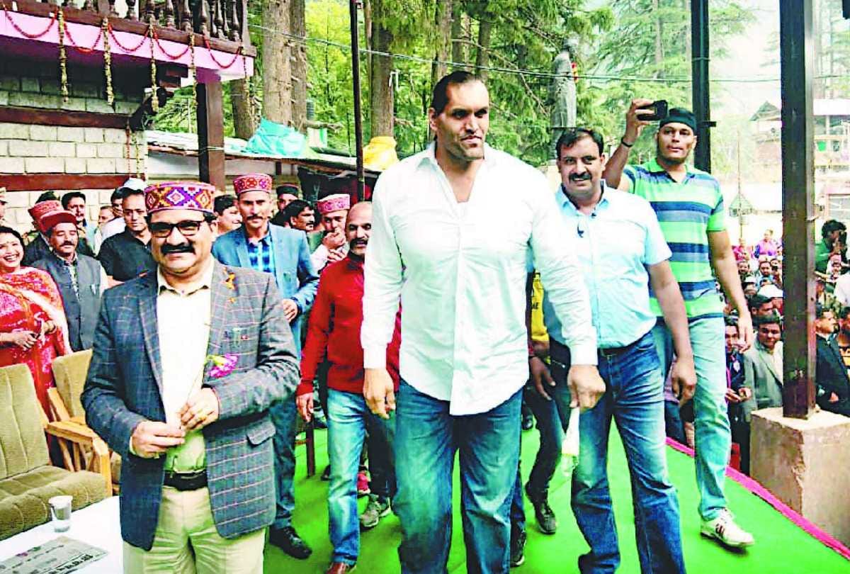 WWE Champion The Great Khali Anti Drug Campaign in Haryana