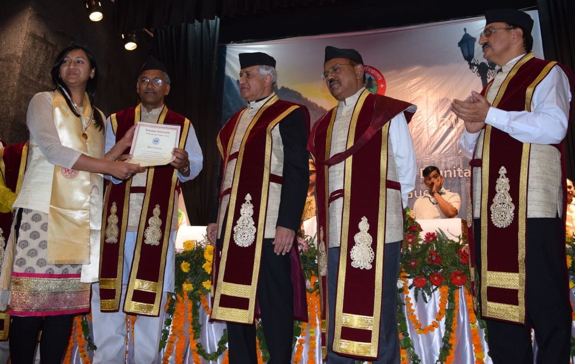 ajit dobhal in kumaun university convocation