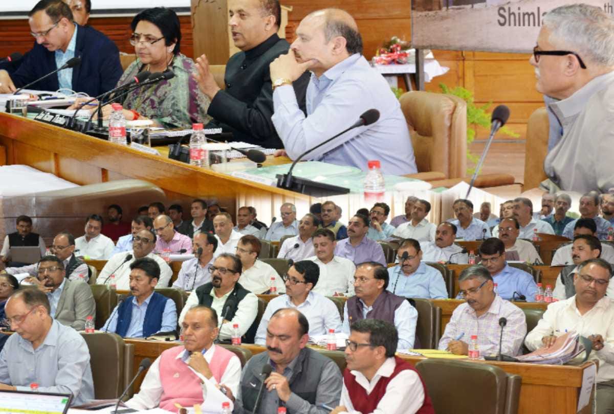 cm jairam thakur presided over the meeting of pwd at shimla