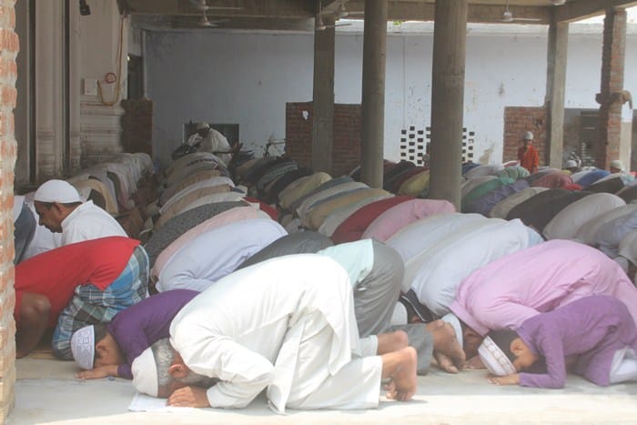 offered  namaz