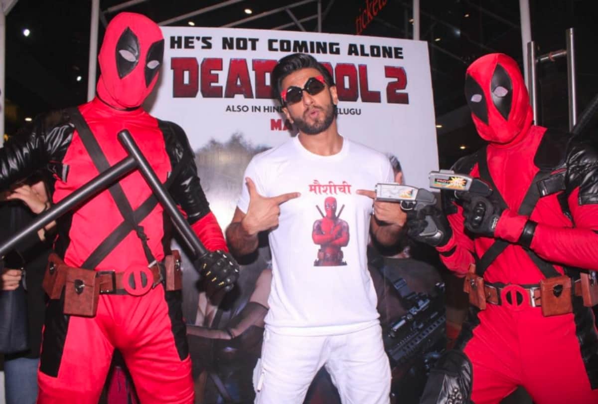 Ranveer Singh revealed shocking things about Deadpool 2‬