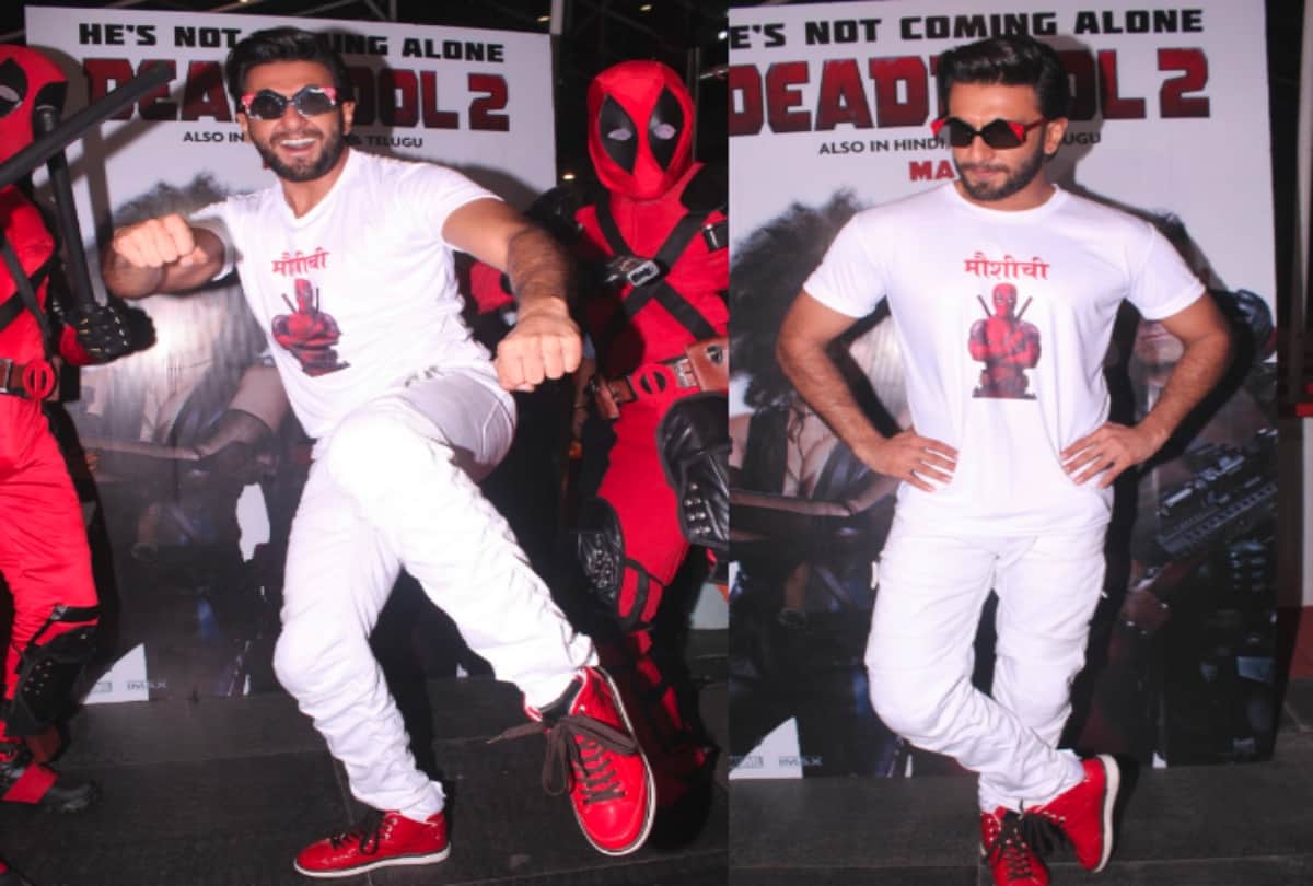 Ranveer Singh revealed shocking things about Deadpool 2‬