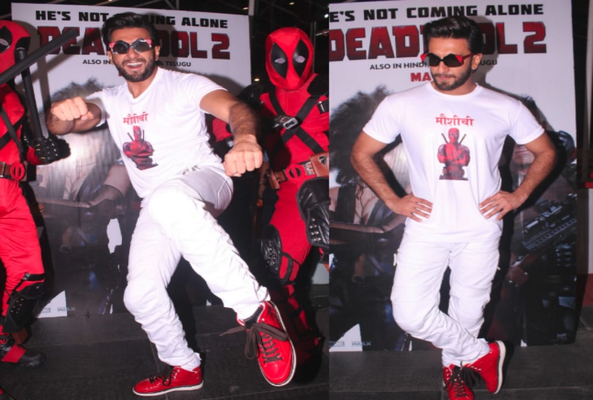 Ranveer Singh revealed shocking things about Deadpool 2‬