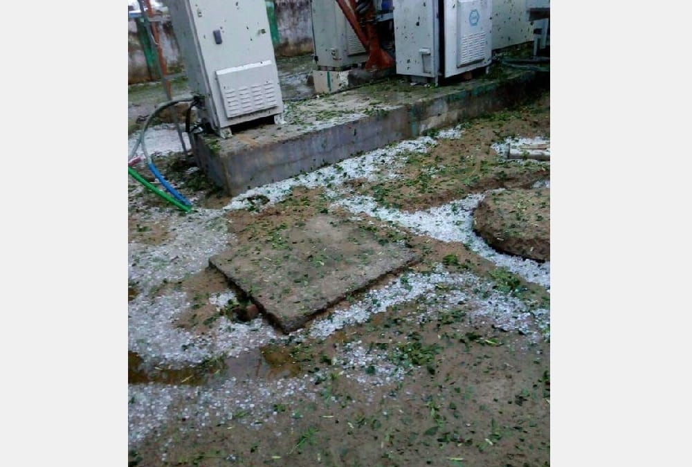 storm in gonda and balrampur.