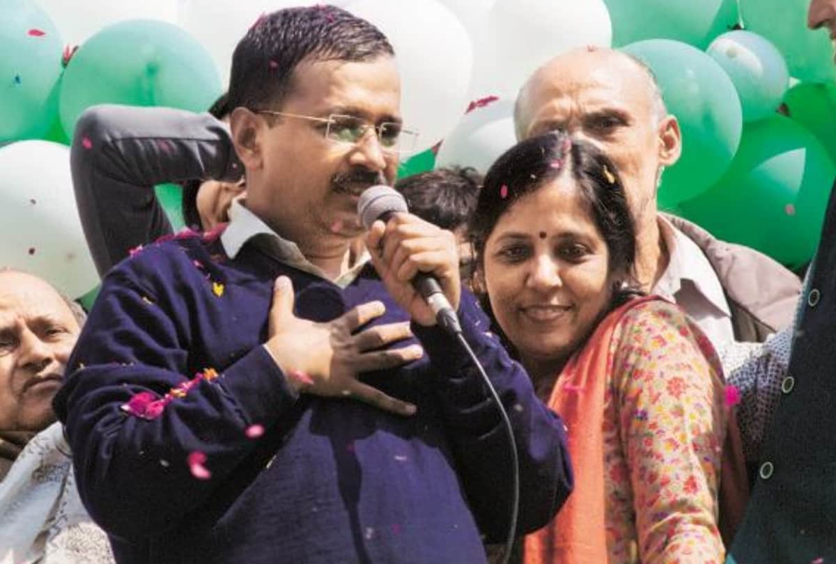 Delhi cm arvind kejriwal wife sunita kejriwal tweet against LG in delhi
