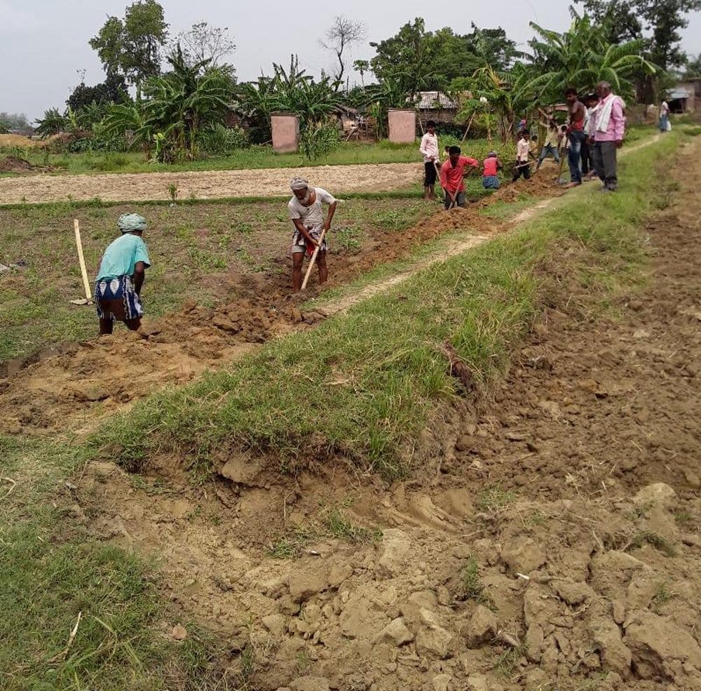 villegers self Dams made