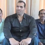 The great khali dalip singh press conference in mandi himachal pradesh