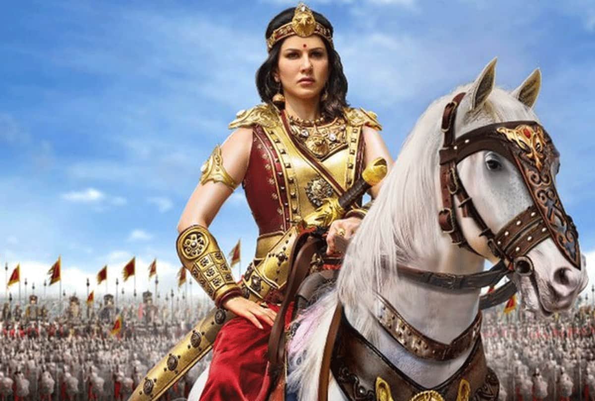 sunny leone film veeramahadevi poster out