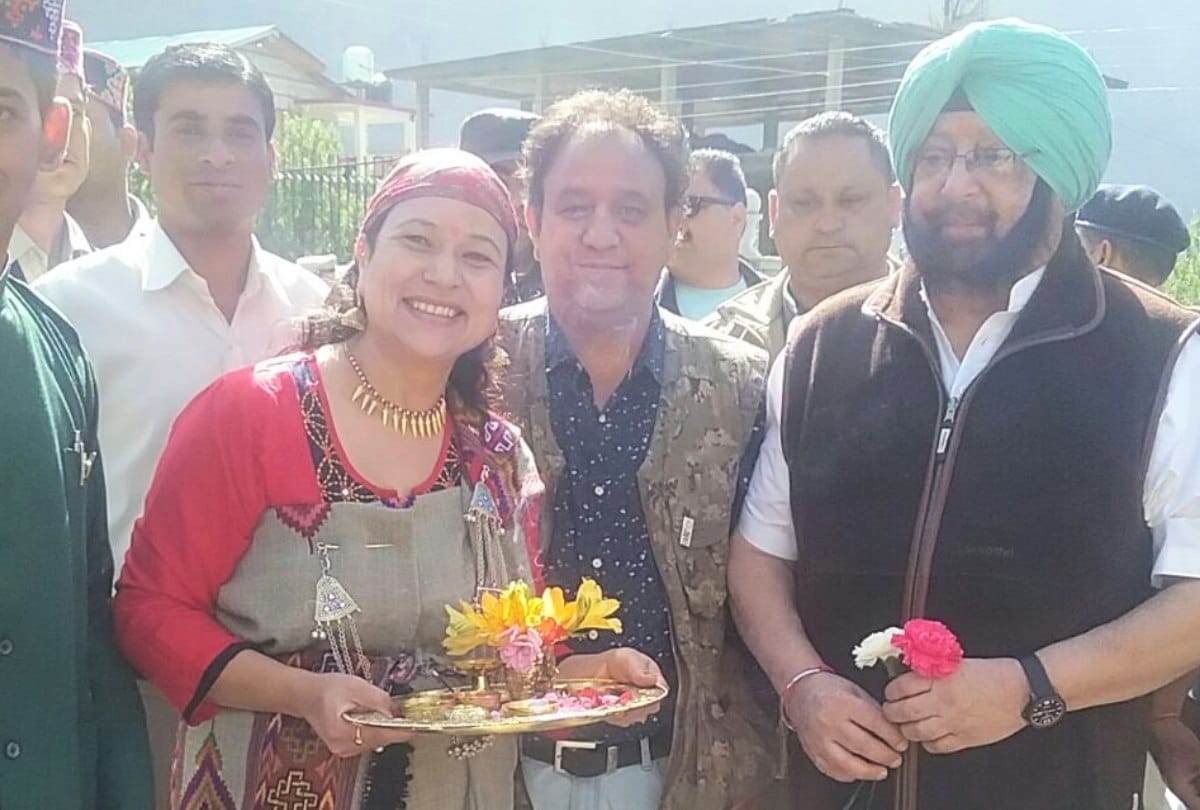 Punjab Chief Minister Capt Amarinder Singh In Manali