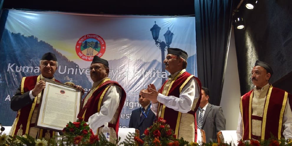 NSA Ajit Doval Awarded Degree By Kumaun University