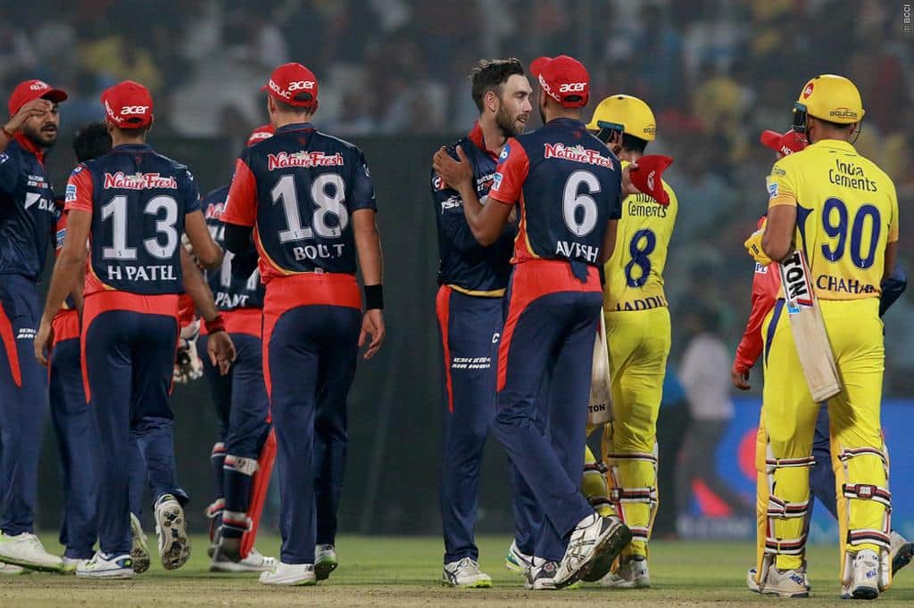 Delhi Daredevils out from Play off Race ipl 2018
