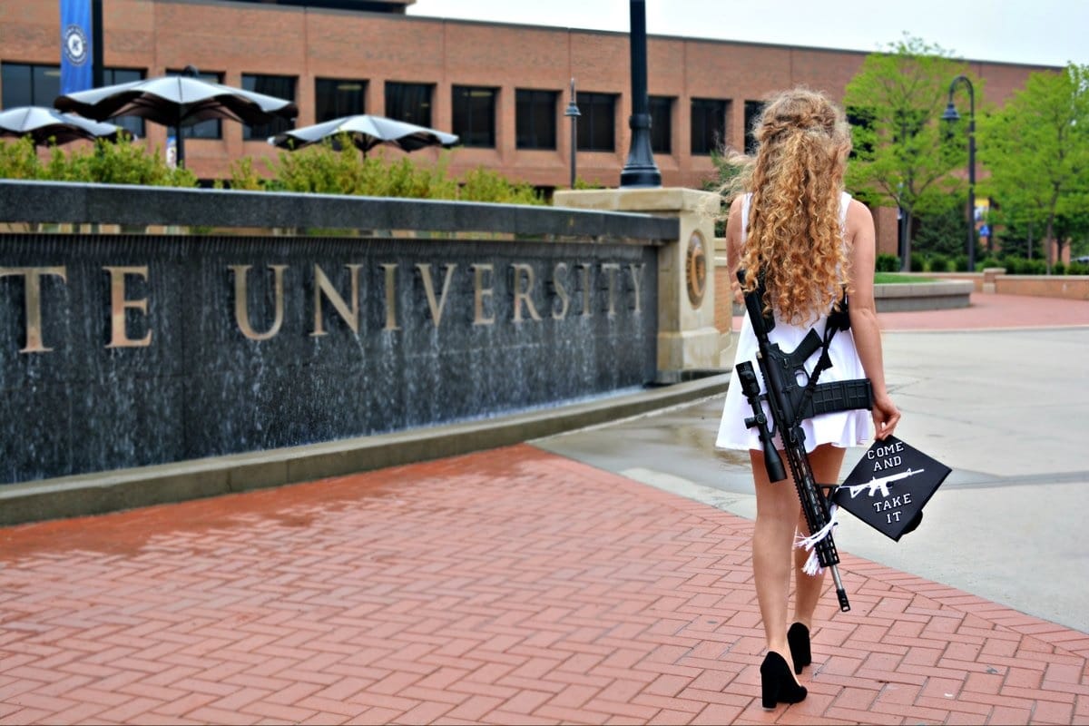 Know why this Kent State graduate visited college with Rifle