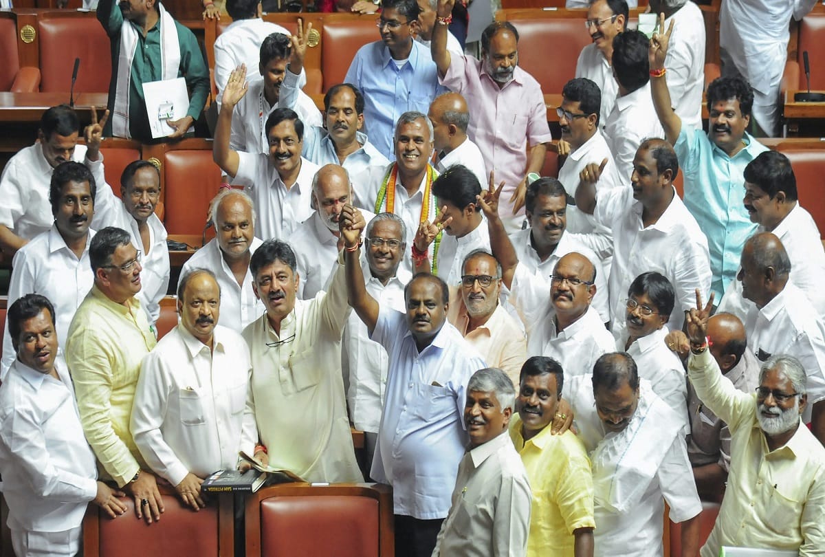 CM BS Yeddyurappa Floor Test in Karnataka assembly today LiVe Updates 