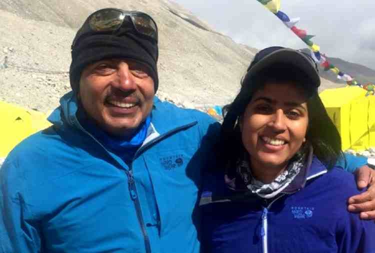 chandigarh, the first Indian father-daughter to scale Mount Everest