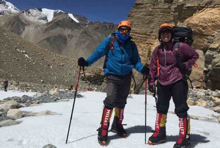 chandigarh, the first Indian father-daughter to scale Mount Everest