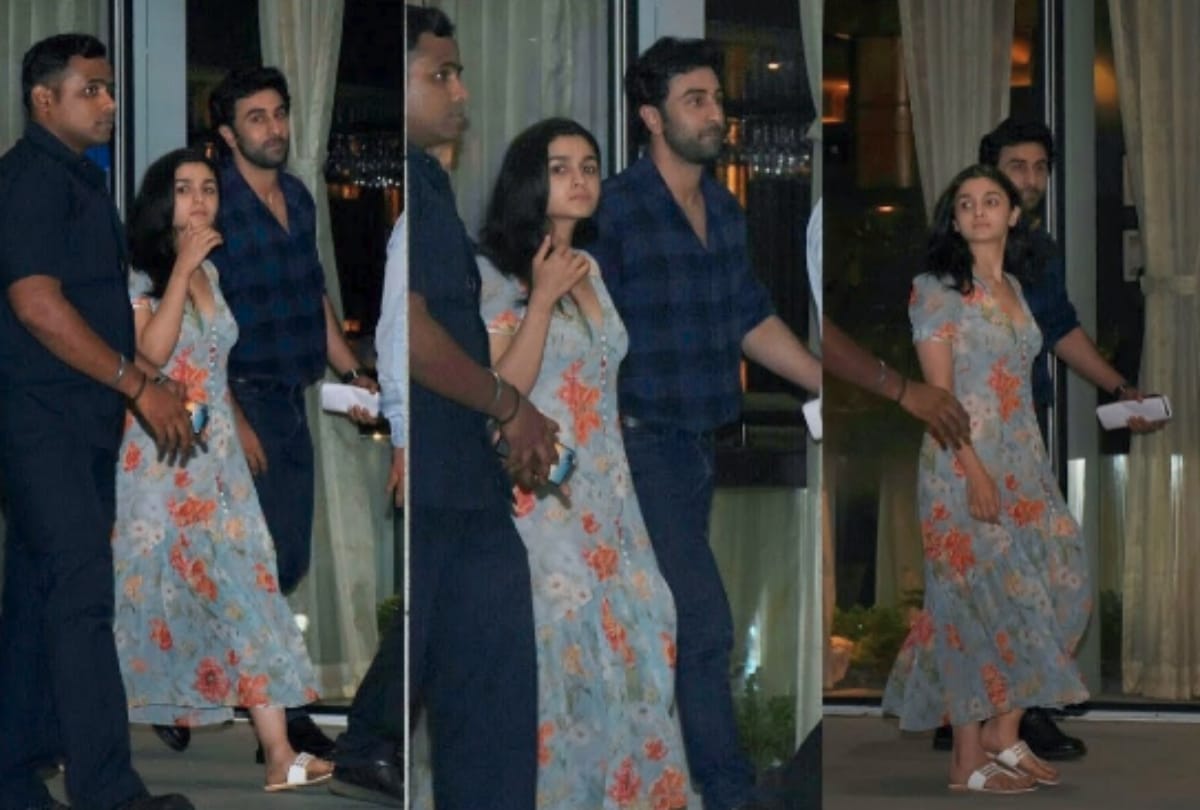 Ranbir Kapoor along with Alia Bhatt spotted late night Sanjay Dutt residence 