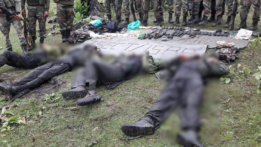 Three militants killed in north Kashmir gunfight at kupwara handwara