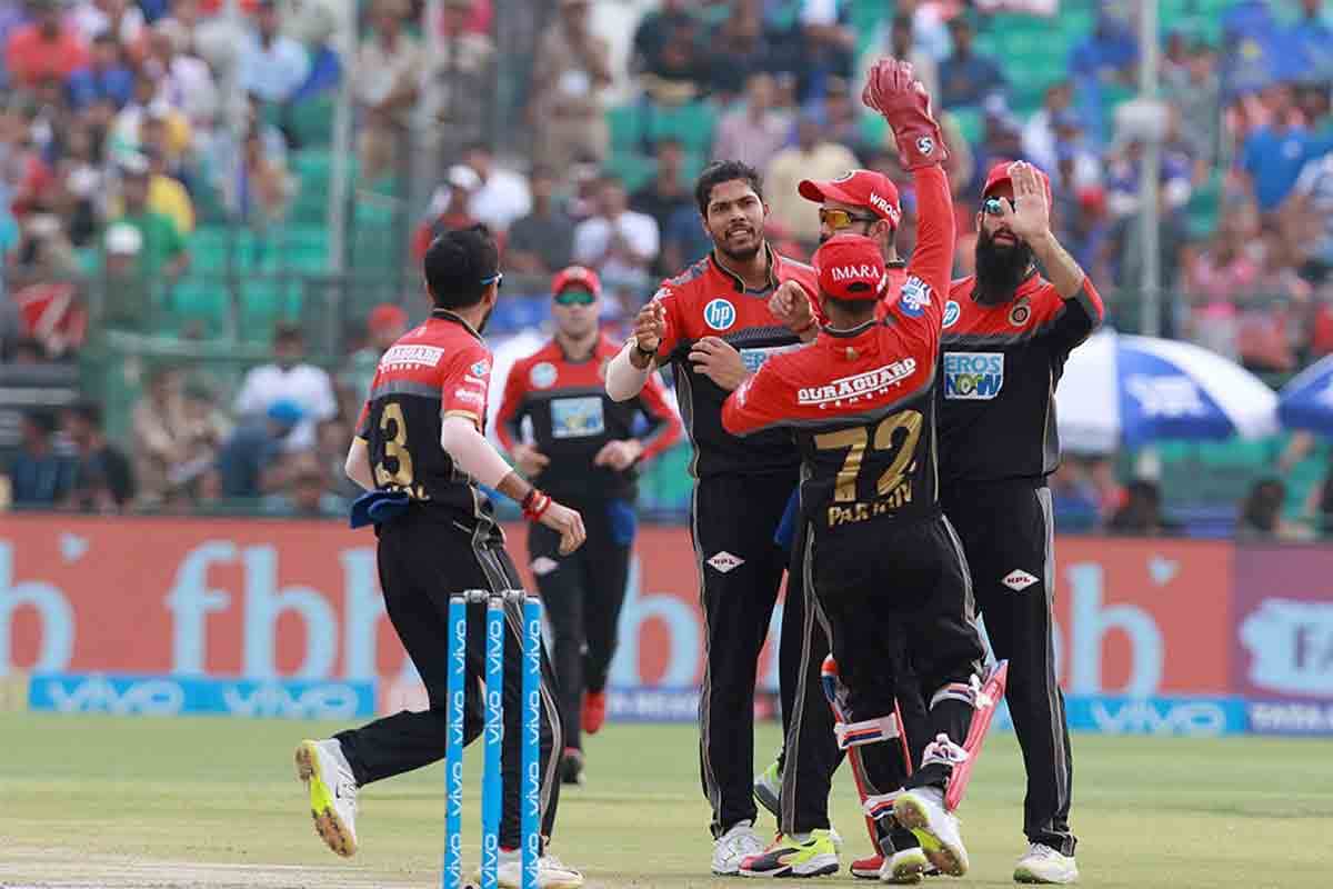 umesh yadav took two wickets in an over and worsen the condition of rajasthan royals