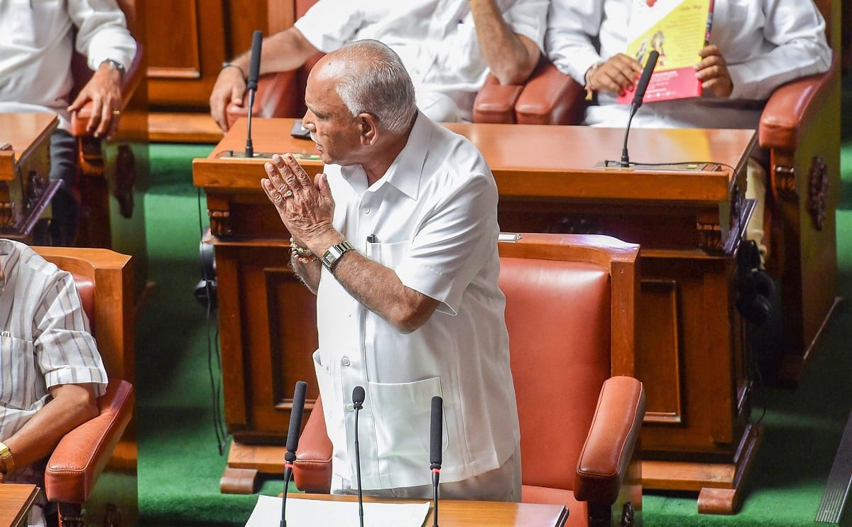 yeddyurappa bad luck: three times when he Did not complete the term