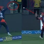 Maxwell and Trent Boult repeats magical effort twice by taking copy catch against Mumbai Indians