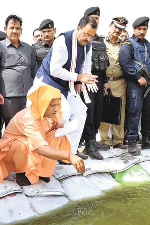 Prior to Aquarius, there will be anirir-Nirmal Ganga in Prayag