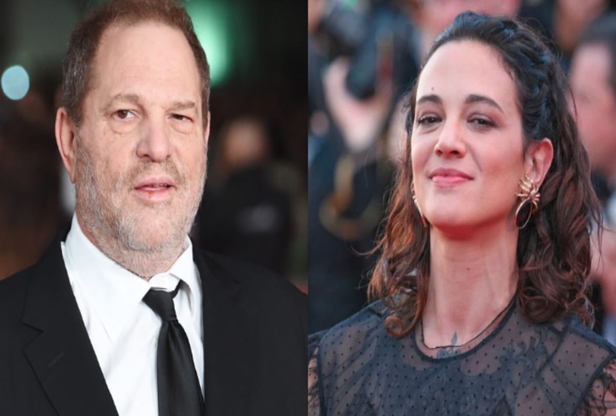 Asia Argento says Harvey Weinstein raped her at the age of 21 