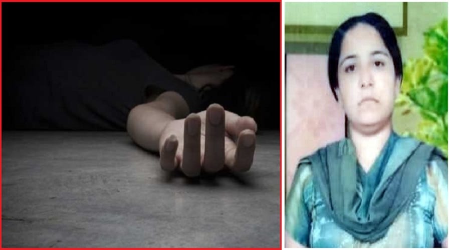 murder of wife in Muzaffarnagar, shocked to family