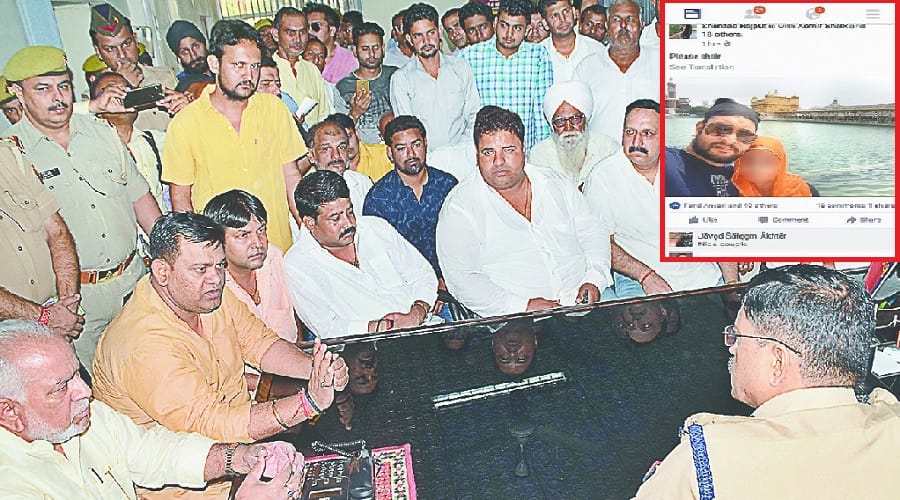 BJP MLAs said - SSP Sahab arrested the accused soon, Tension in Meerut